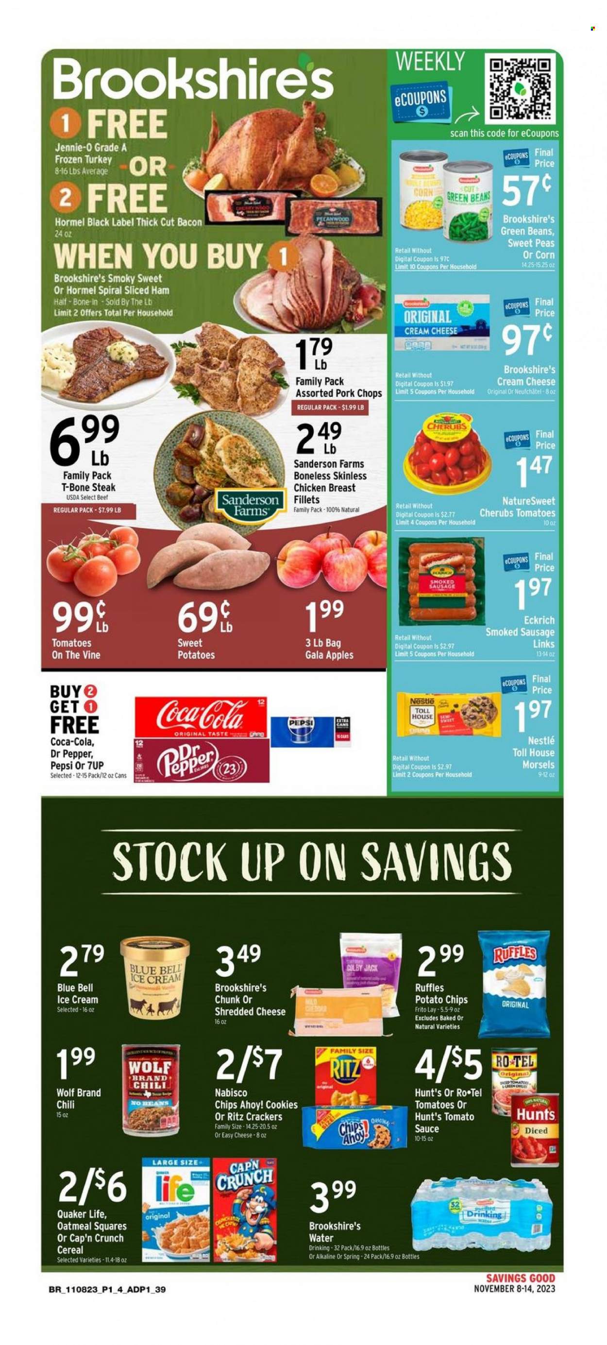 Brookshires ad - 11/08/2023 - 11/14/2023. Page 1