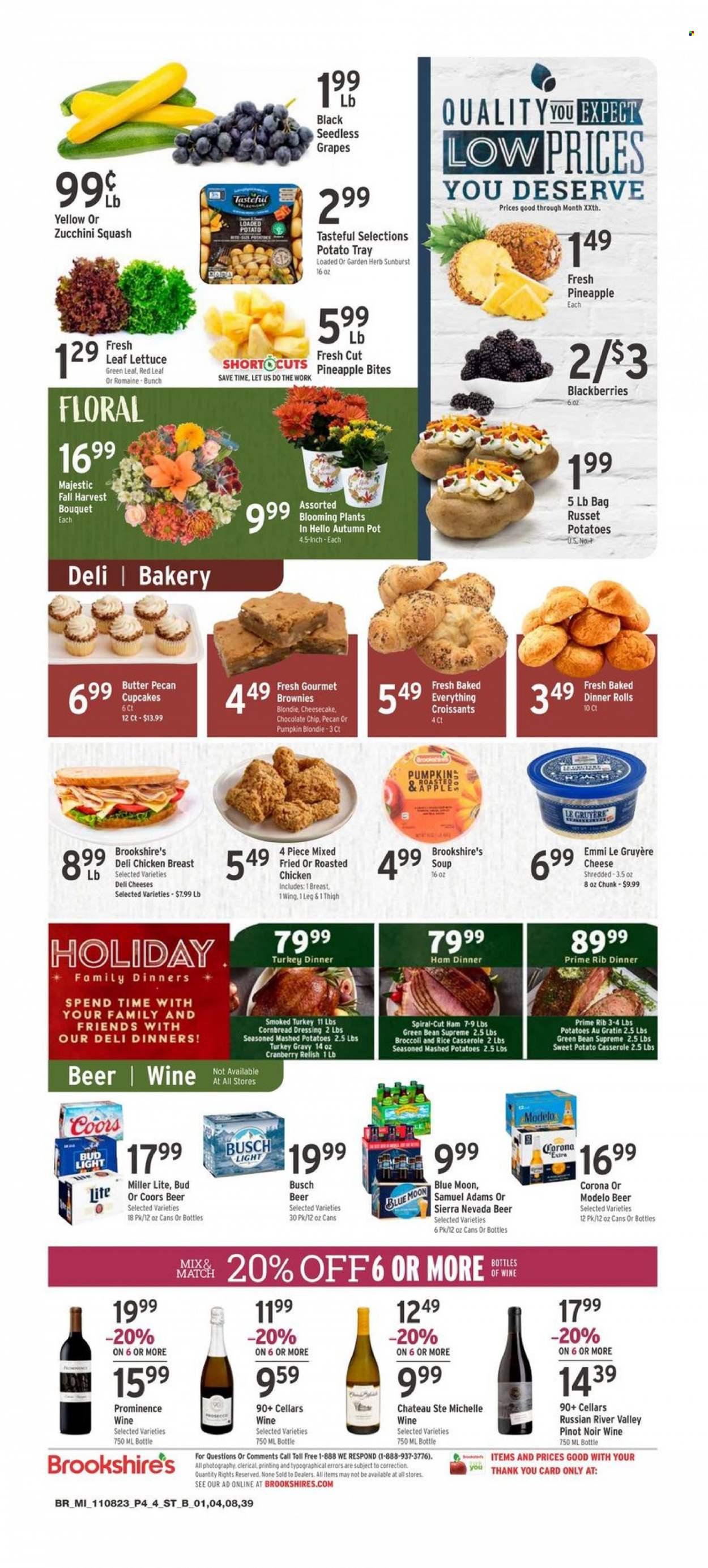 Brookshires ad - 11/08/2023 - 11/14/2023. Page 4