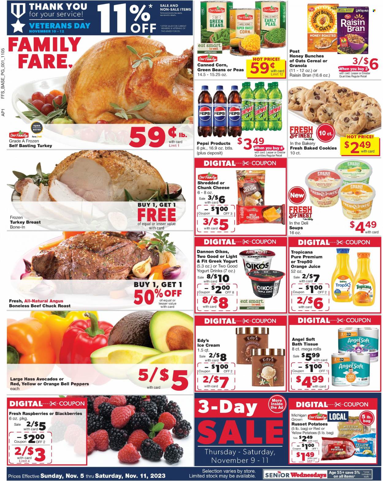 Family Fare ad - 11/05/2023 - 11/11/2023. Page 1