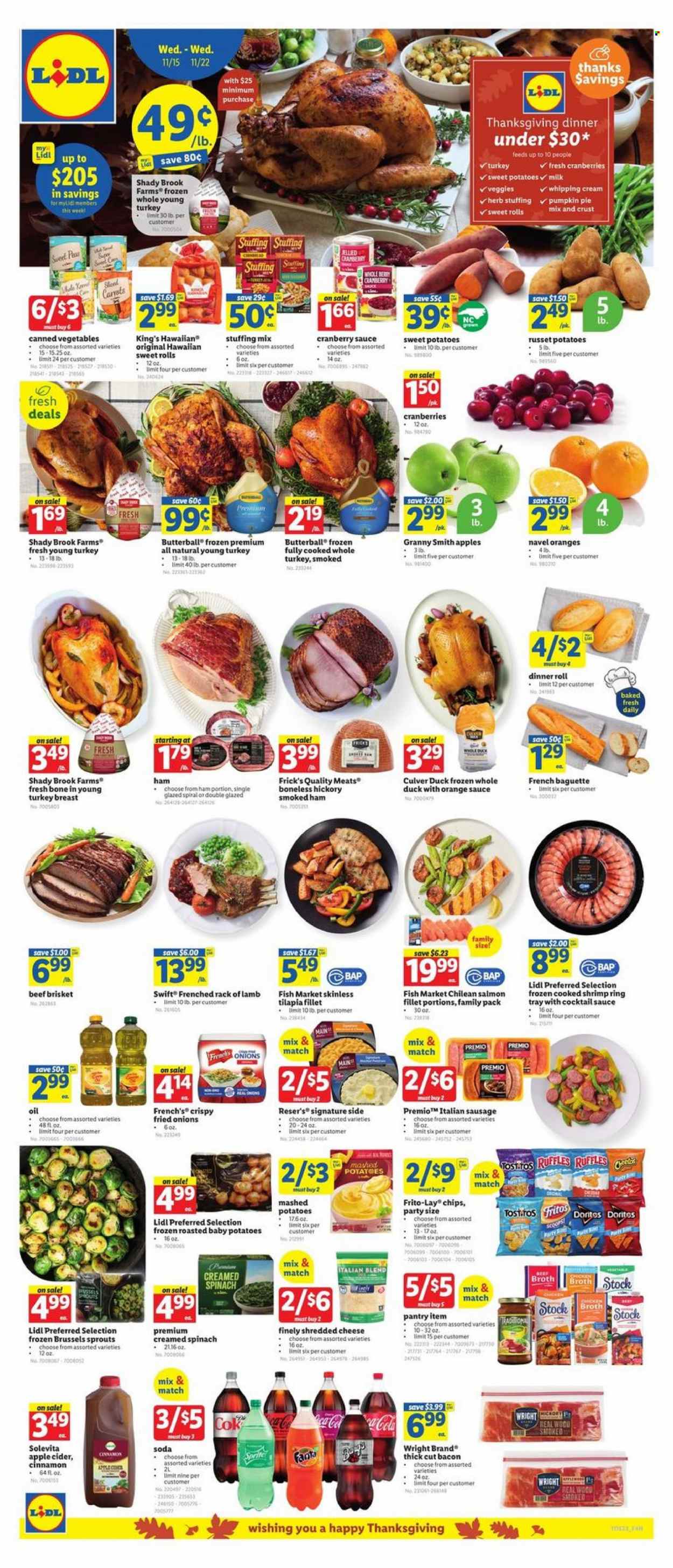 Lidl ad - 11/15/2023 - 11/22/2023. Page 1