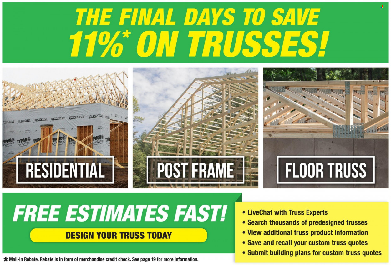 Menards ad - 11/09/2023 - 11/23/2023. Page 6