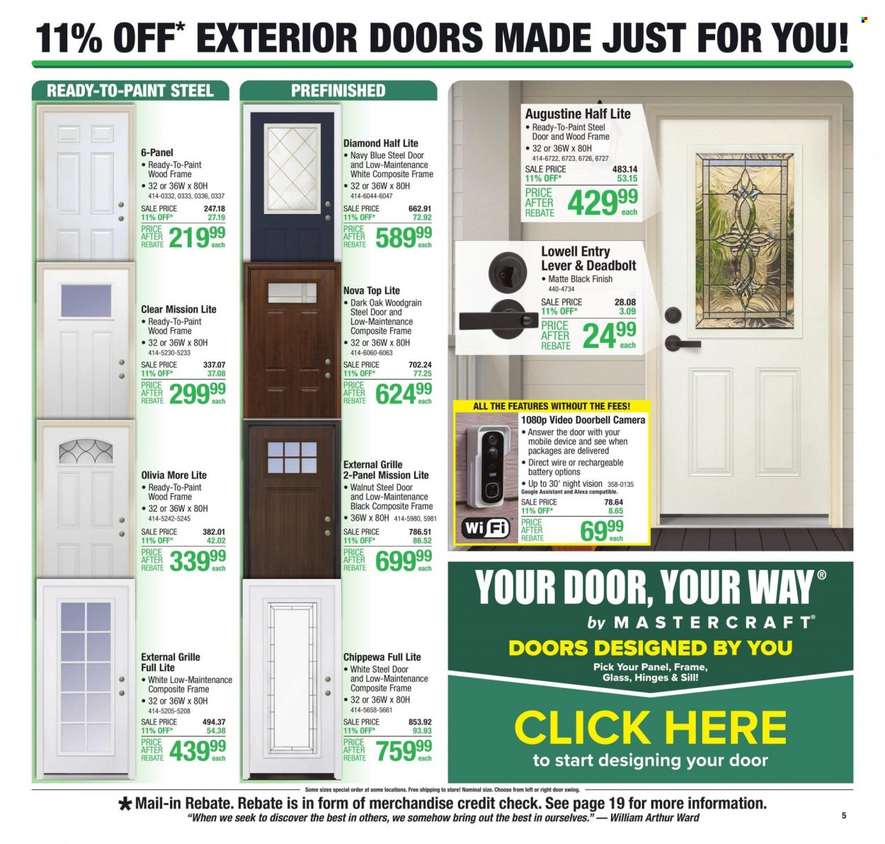 Menards ad - 11/09/2023 - 11/23/2023. Page 8