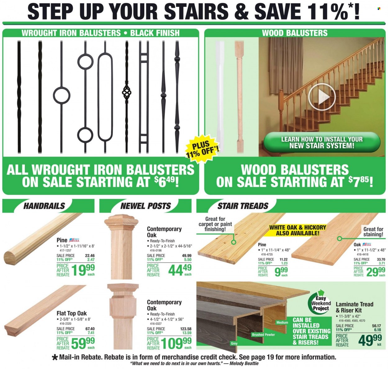 Menards ad - 11/09/2023 - 11/23/2023. Page 9