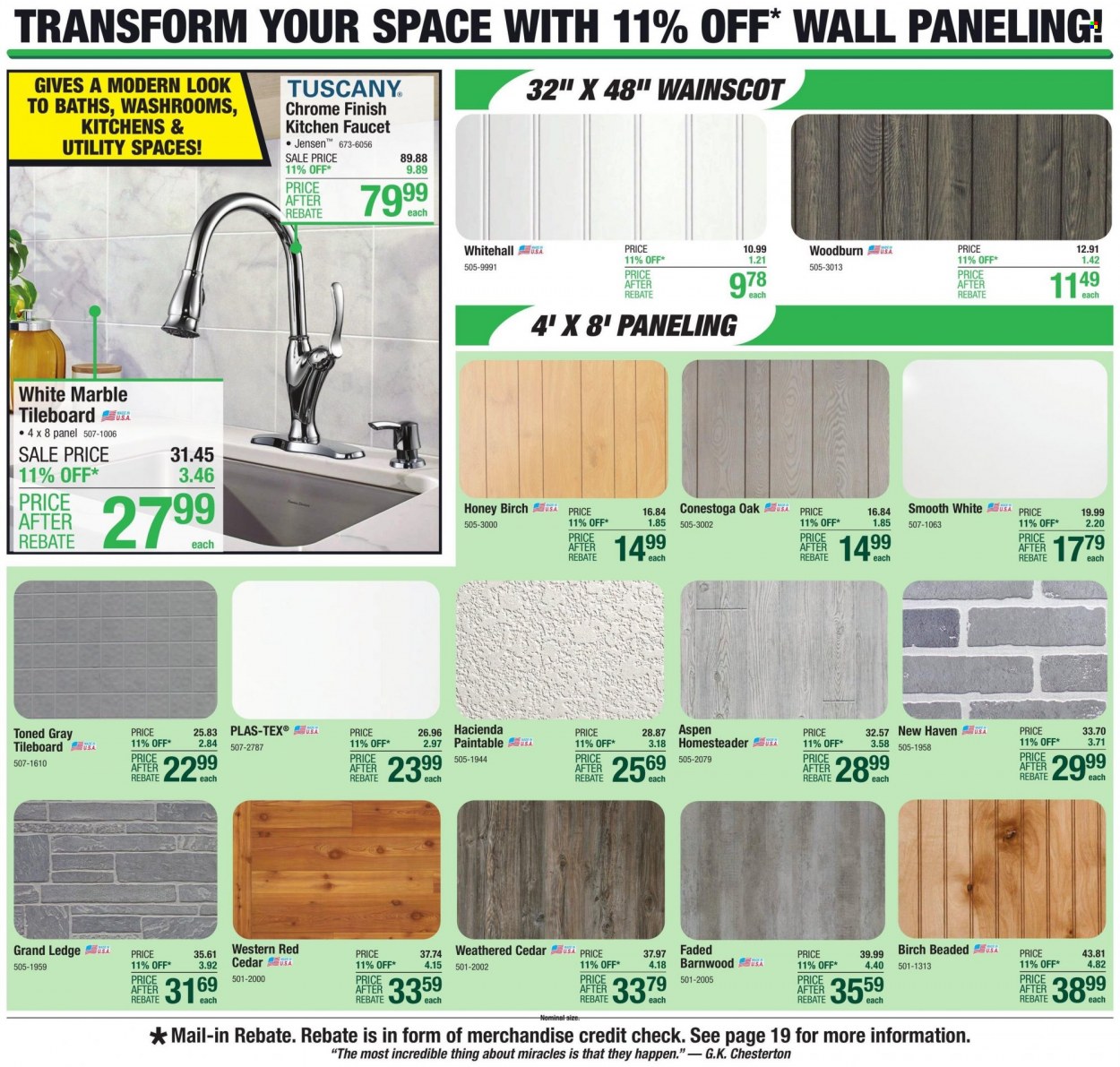Menards ad - 11/09/2023 - 11/23/2023. Page 11