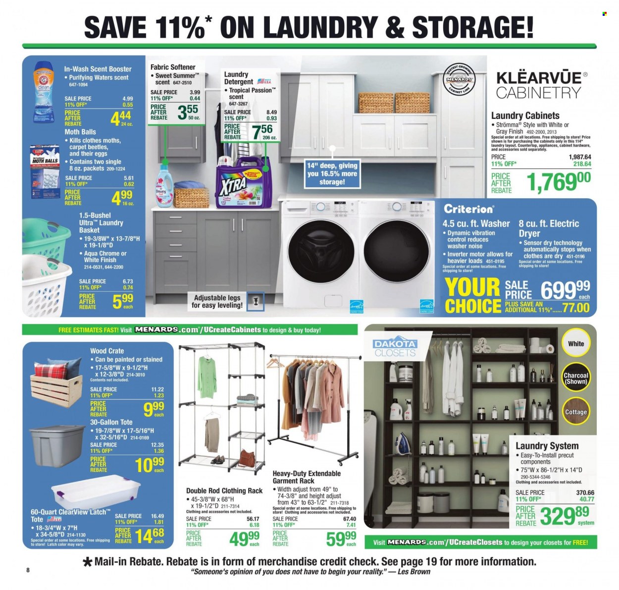 Menards ad - 11/09/2023 - 11/23/2023. Page 14