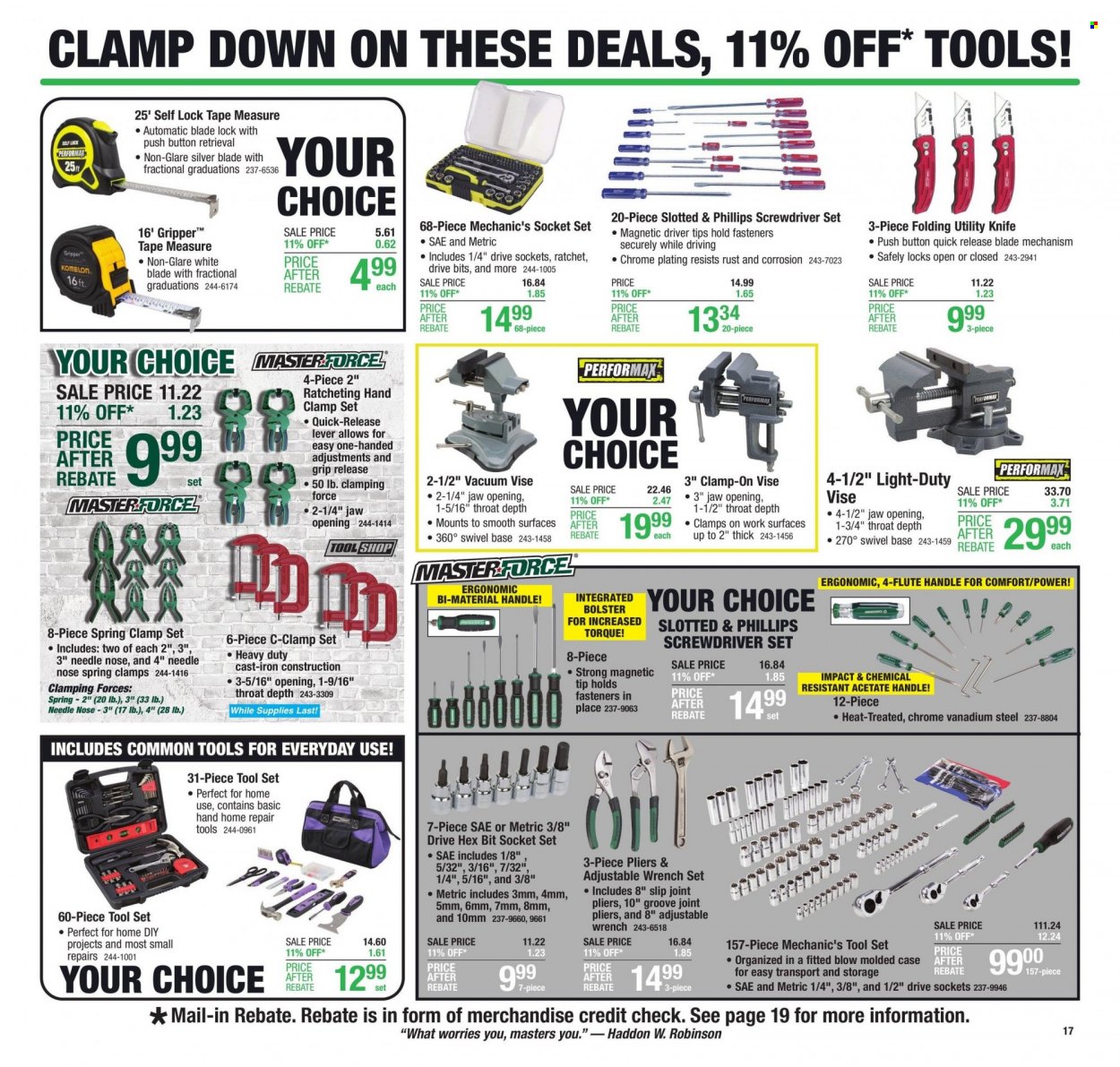 Menards ad - 11/09/2023 - 11/23/2023. Page 27
