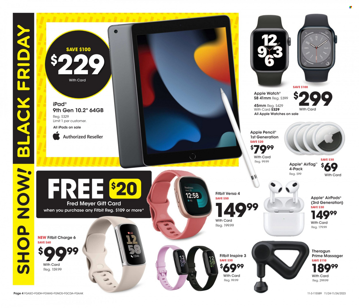 Fred Meyer ad - 11/24/2023 - 11/24/2023. Page 5