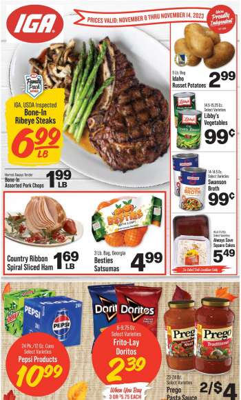 IGA Flyer - 11/08/2023 - 11/14/2023.