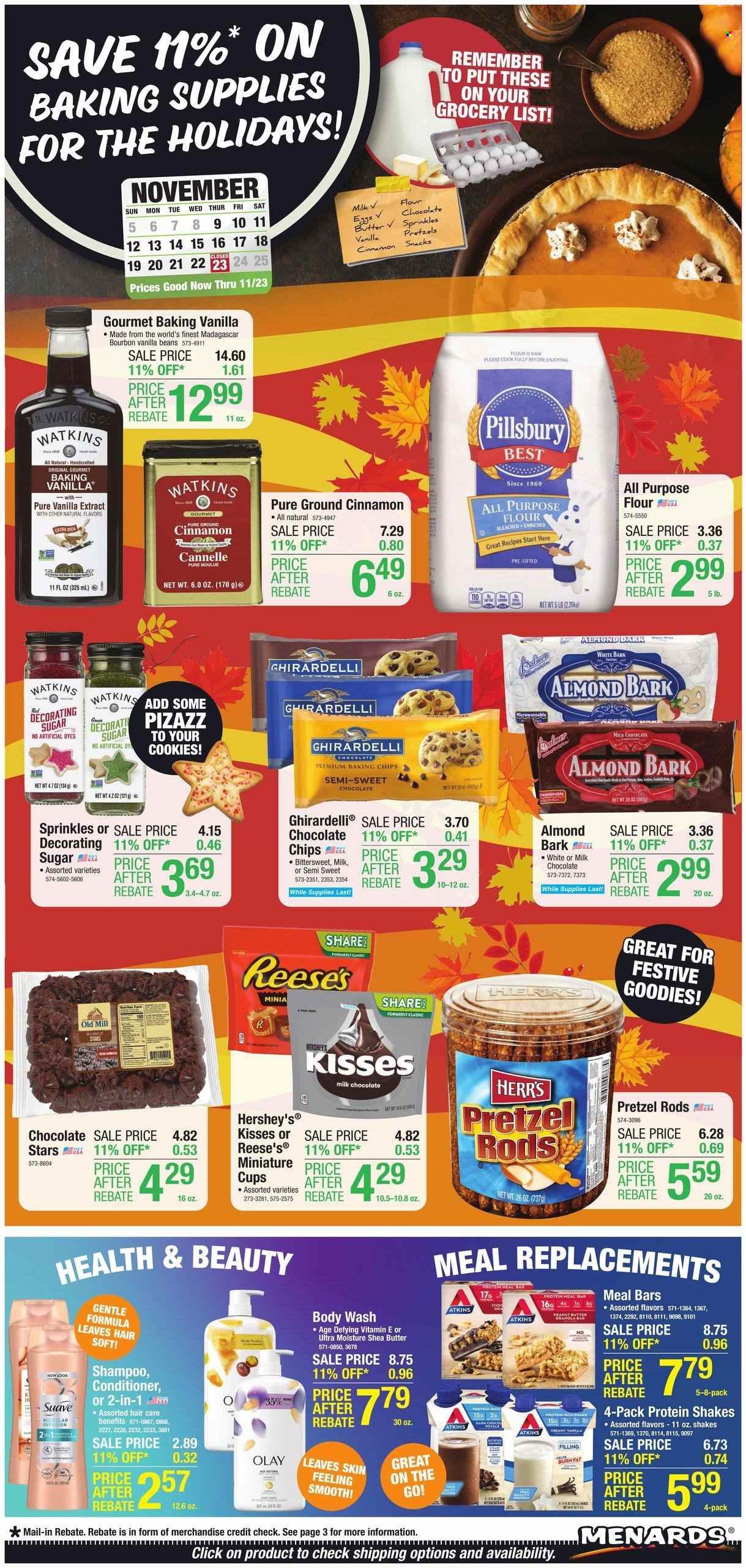 Menards ad - 11/09/2023 - 11/23/2023. Page 1