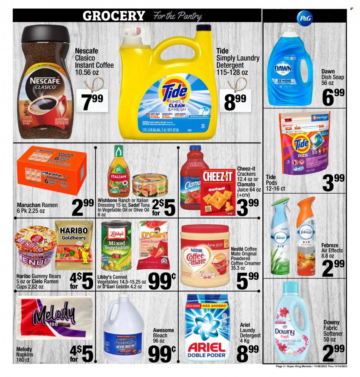 Super King Markets ad - 11/08/2023 - 11/14/2023. Page 3