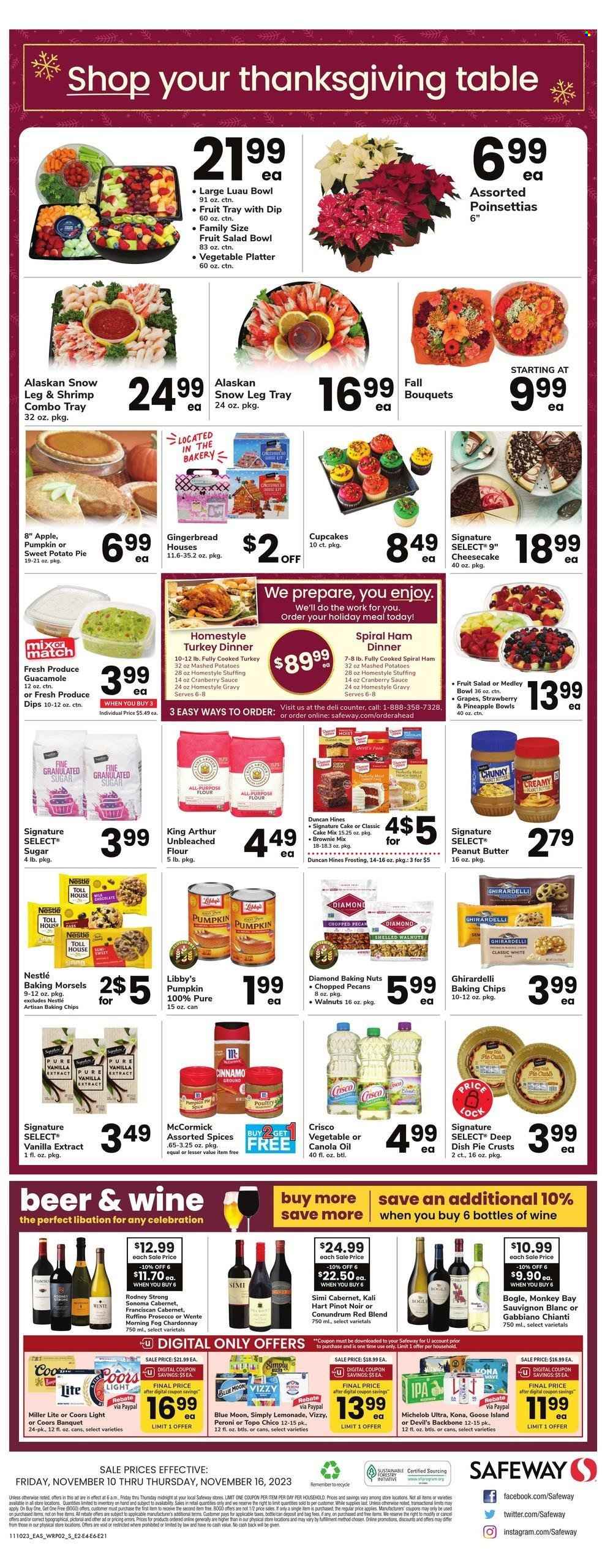Safeway ad - 11/10/2023 - 11/16/2023. Page 2