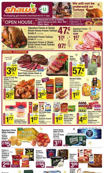 Shaw’s Flyer - 11/10/2023 - 11/16/2023.