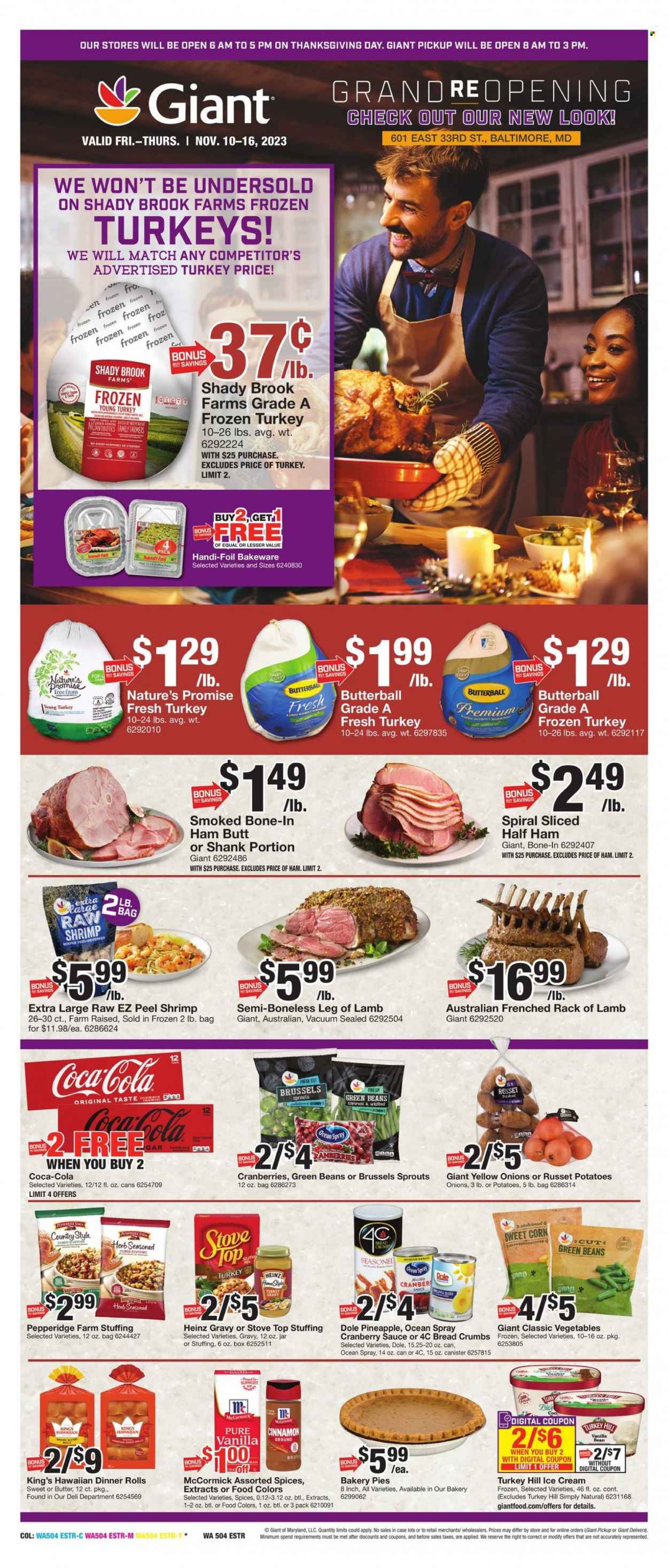 Giant Food ad - 11/10/2023 - 11/16/2023. Page 1