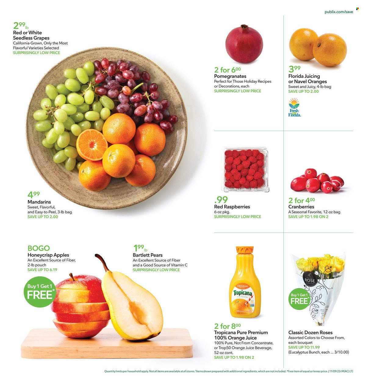 Publix ad - 11/09/2023 - 11/15/2023. Page 10