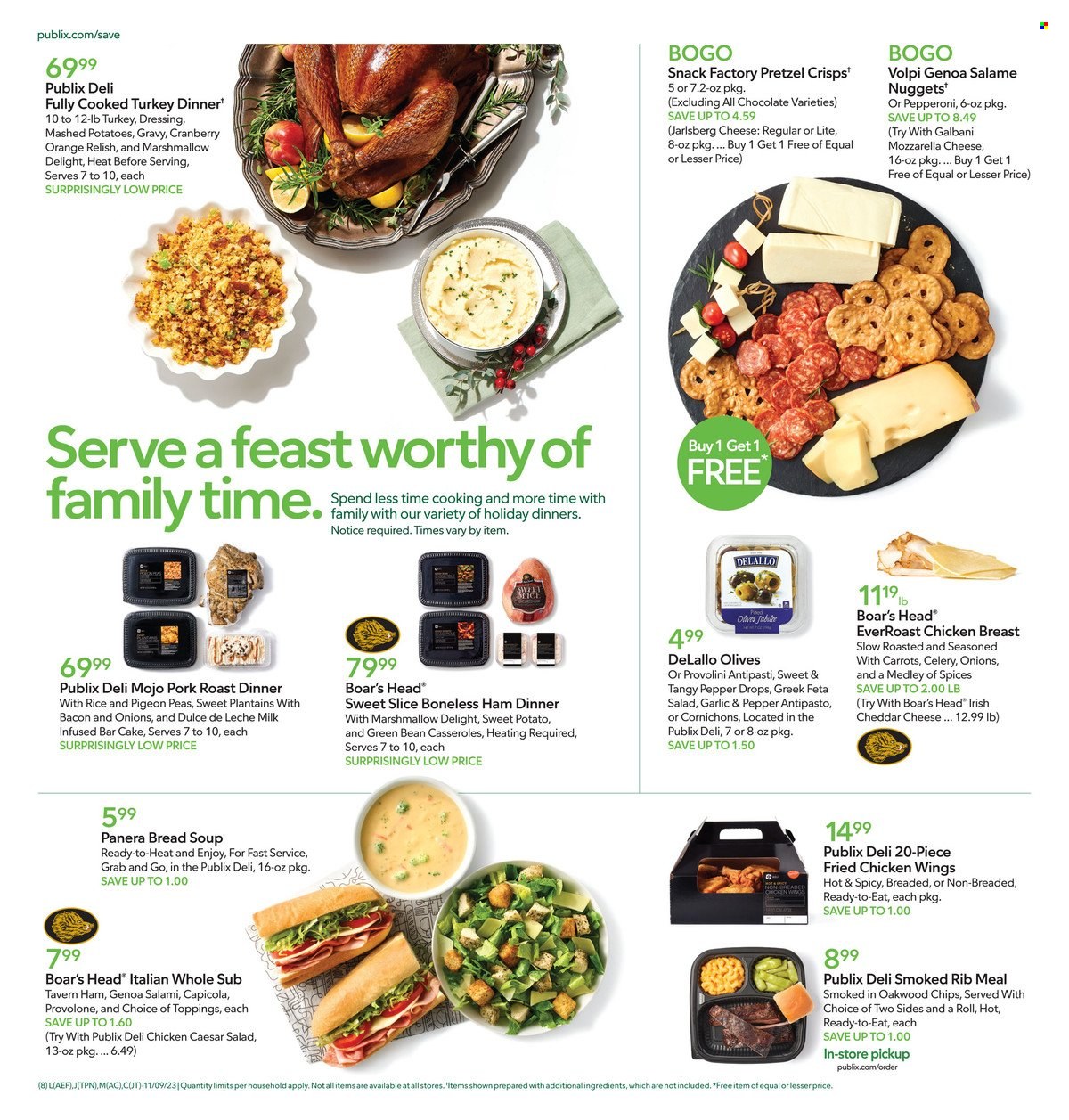 Publix ad - 11/09/2023 - 11/15/2023. Page 11