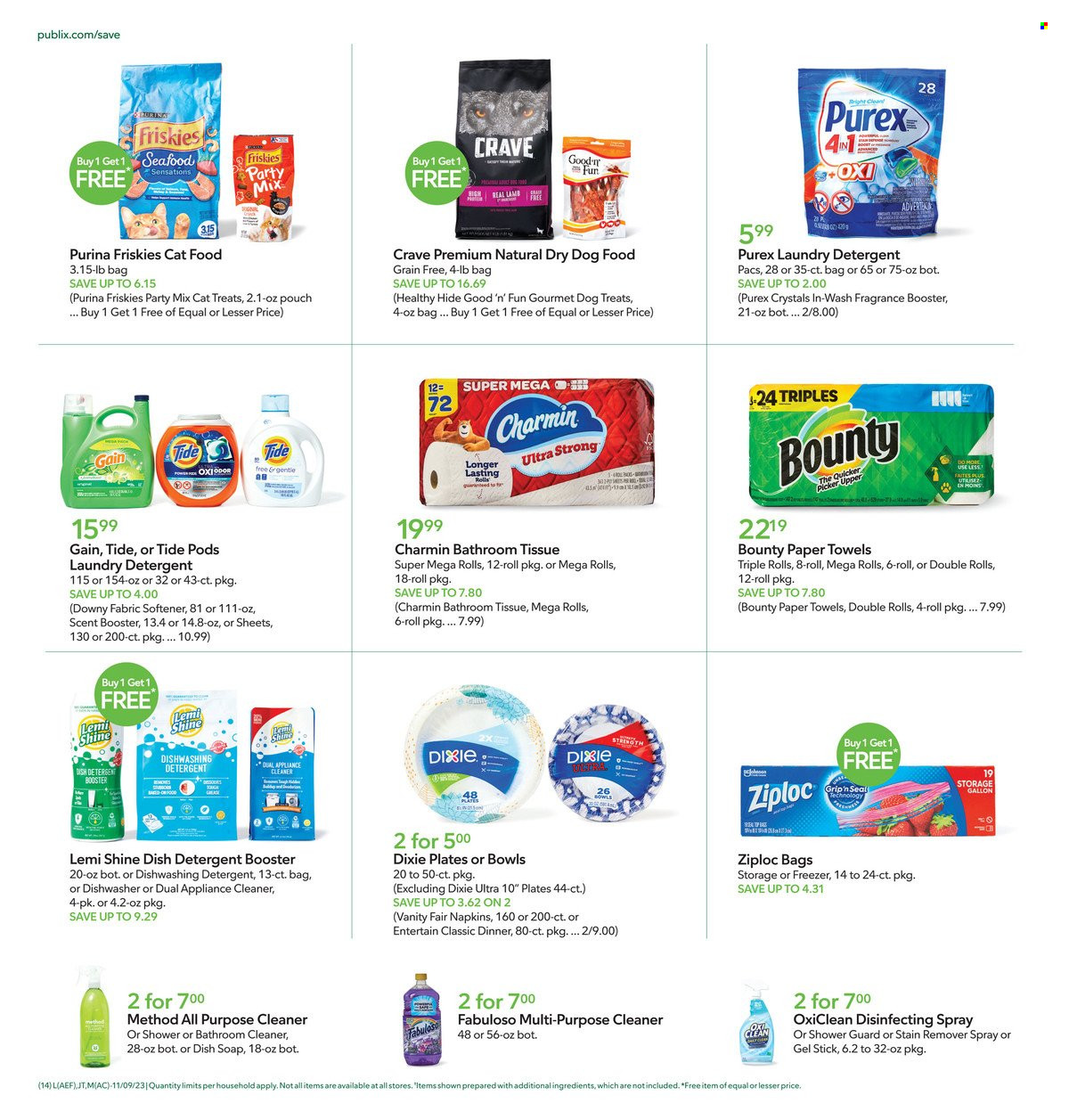 Publix ad - 11/09/2023 - 11/15/2023. Page 17