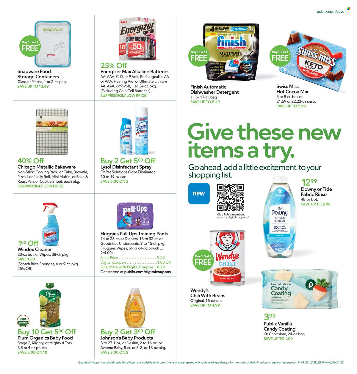 Publix ad - 11/09/2023 - 11/15/2023. Page 18