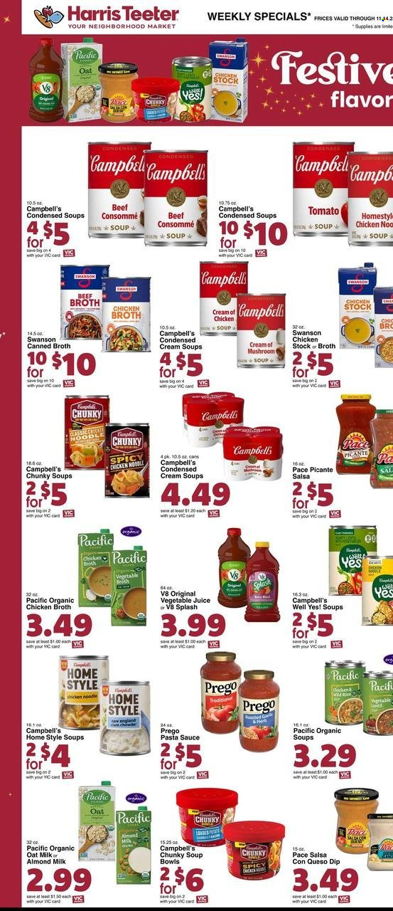 Harris Teeter ad - 11/08/2023 - 11/14/2023. Page 16