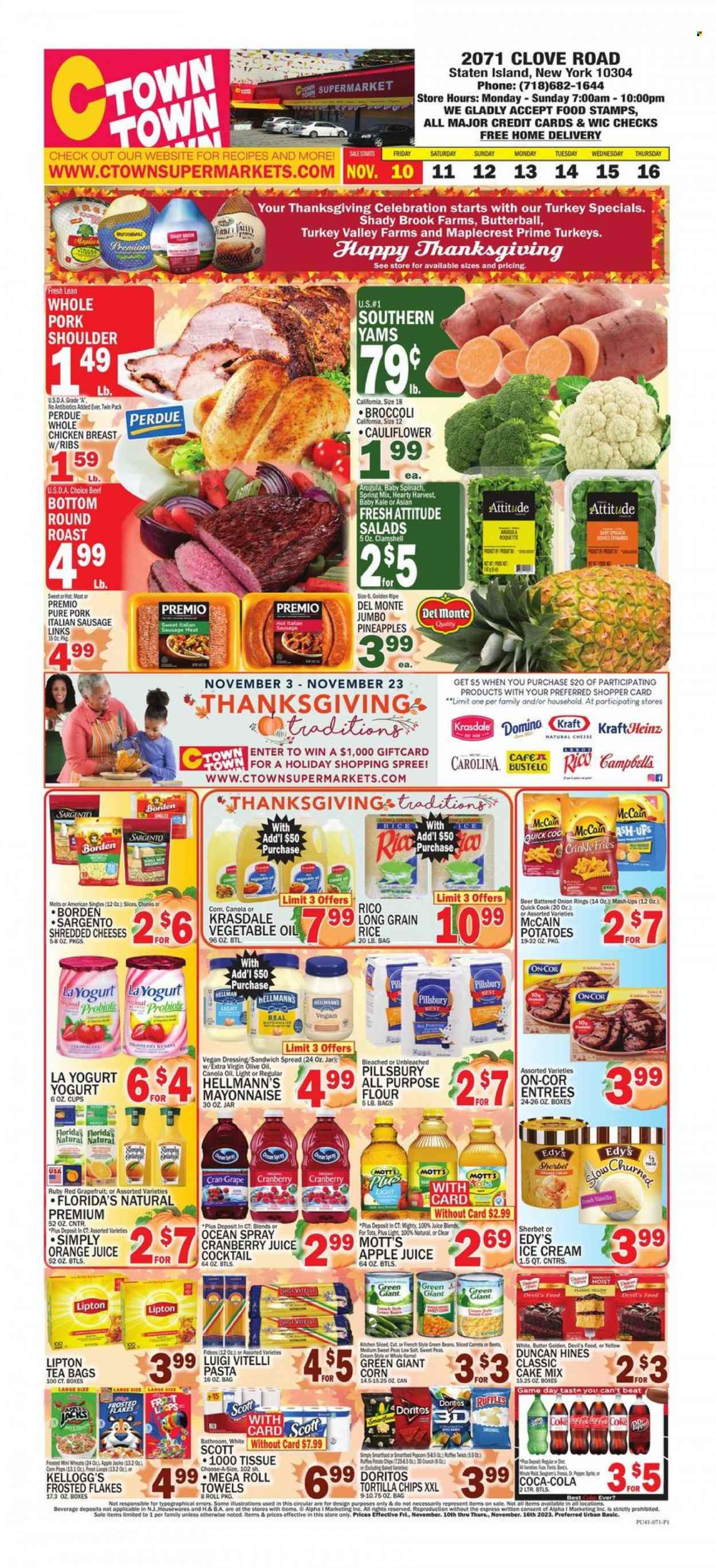 C-Town ad - 11/10/2023 - 11/16/2023. Page 1