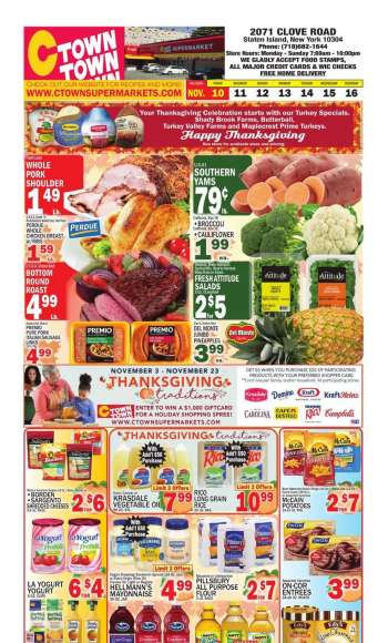 C-Town Flyer - 11/10/2023 - 11/16/2023.