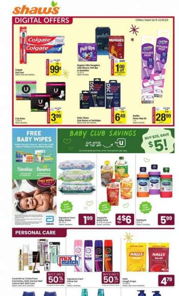 Shaw’s Flyer - 11/08/2023 - 12/07/2023.