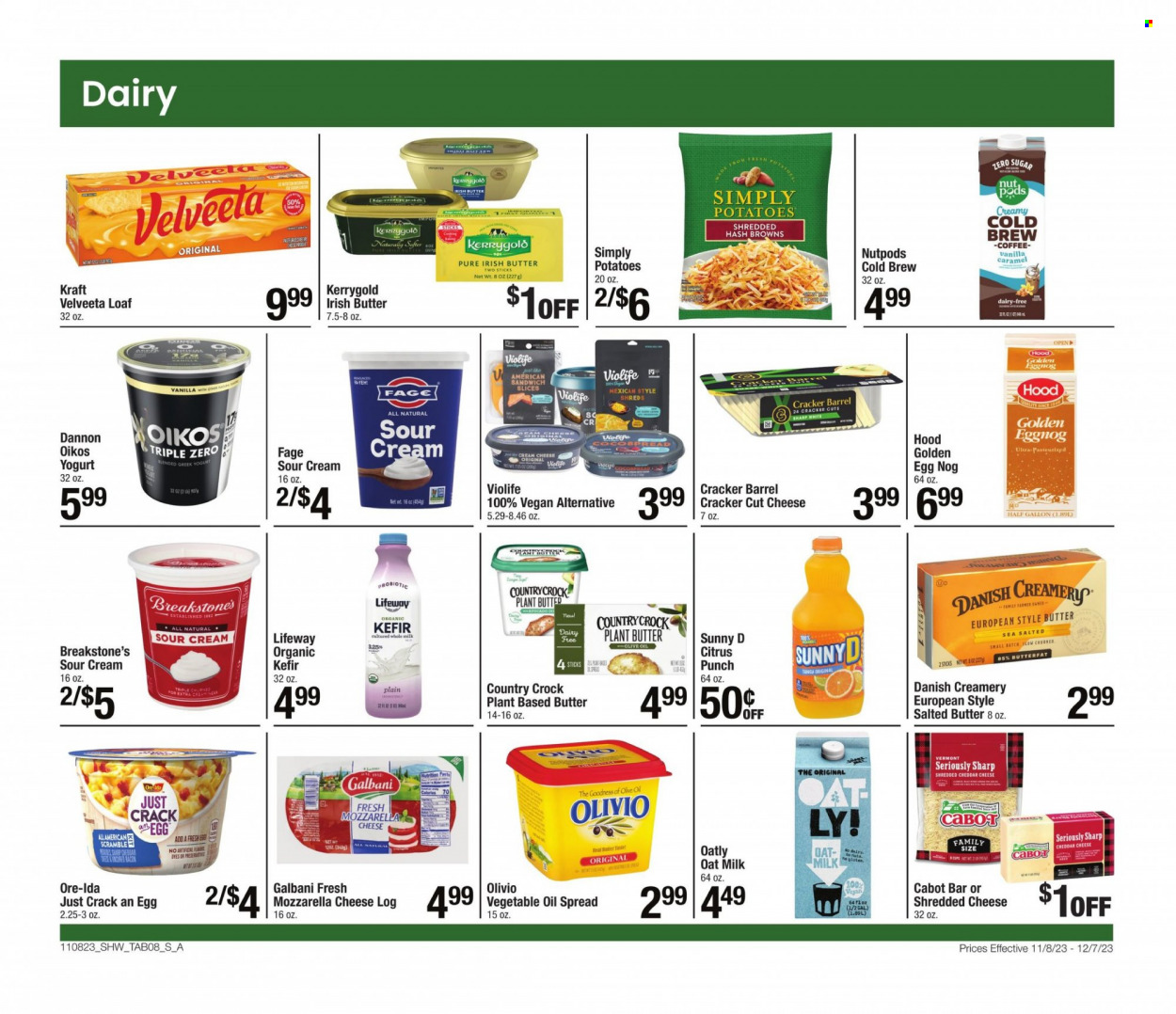 Shaw’s ad - 11/08/2023 - 12/07/2023. Page 8