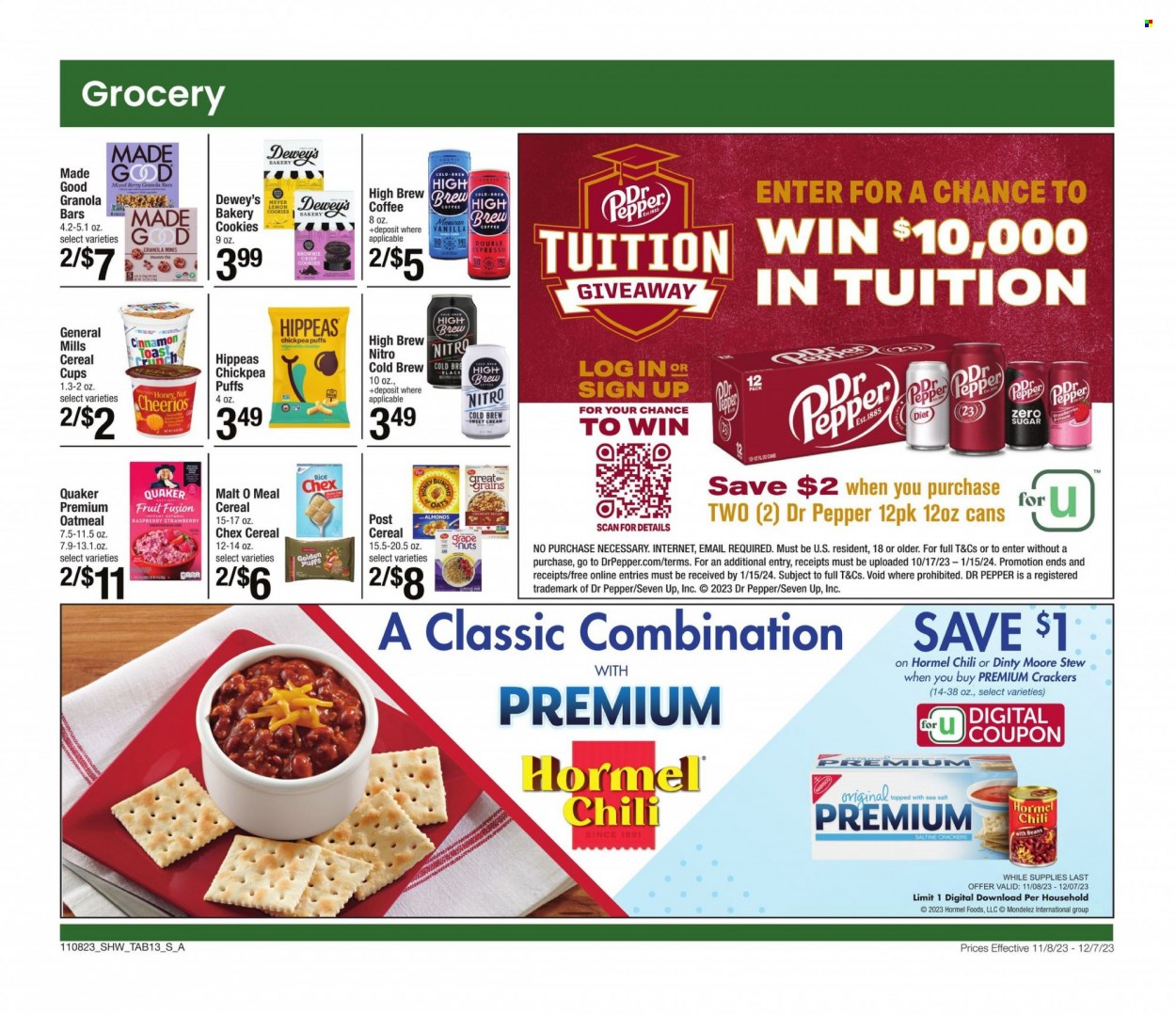 Shaw’s ad - 11/08/2023 - 12/07/2023. Page 13