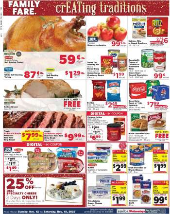 Family Fare Flyer - 11/12/2023 - 11/18/2023.