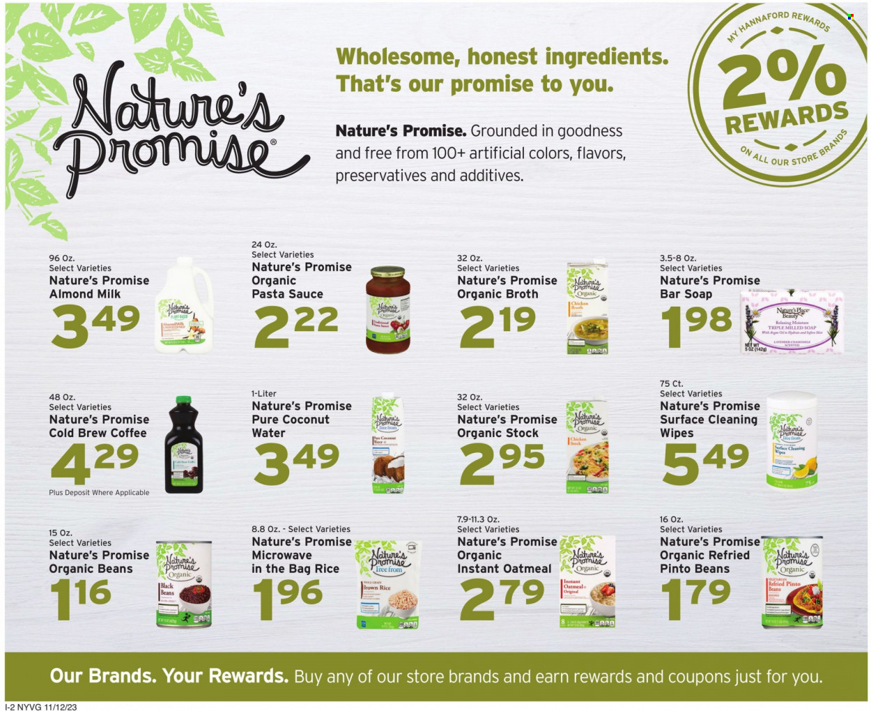 Hannaford ad - 11/12/2023 - 11/18/2023. Page 14