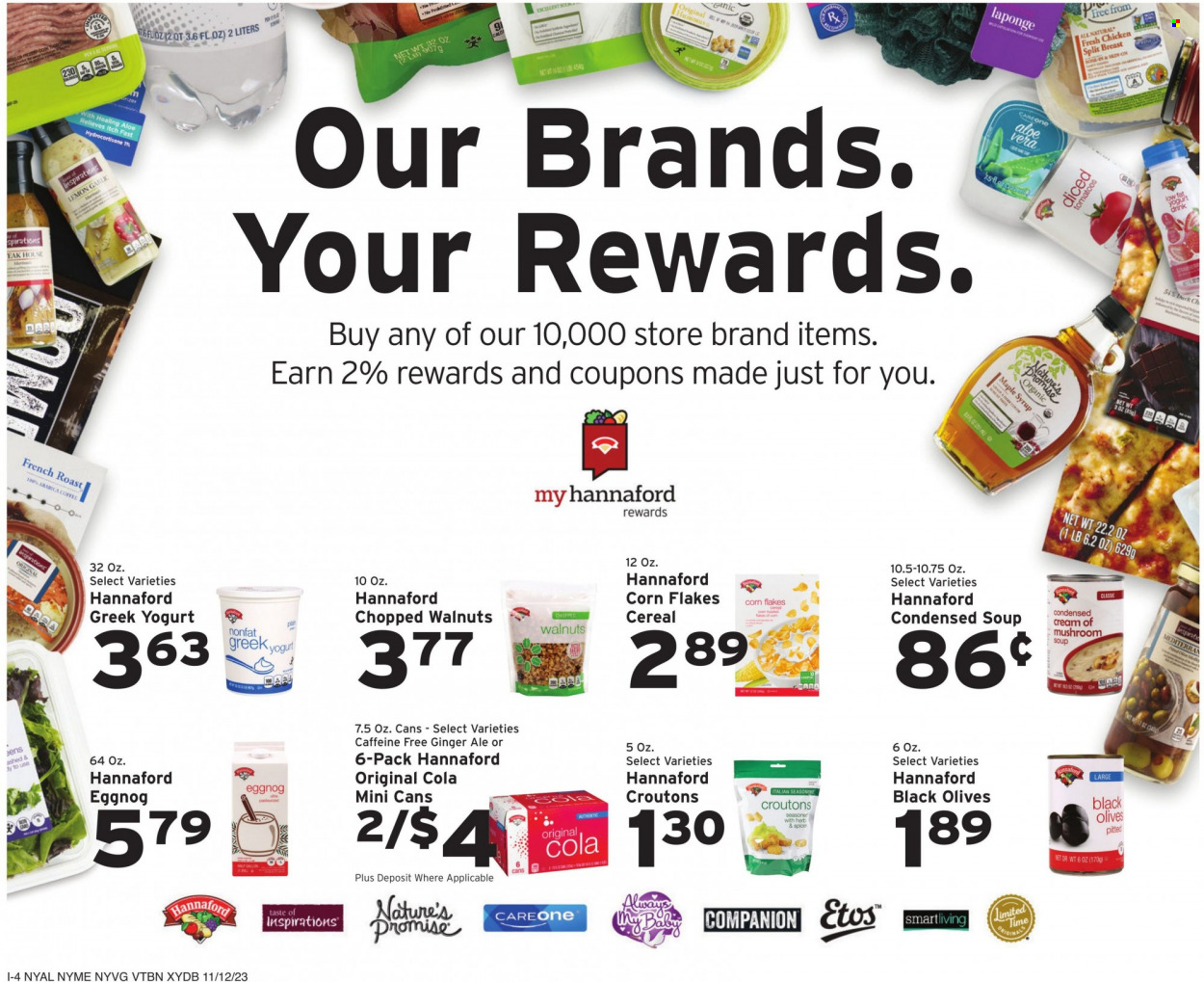 Hannaford ad - 11/12/2023 - 11/18/2023. Page 16