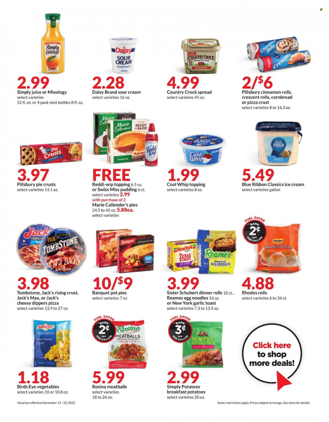 Hy-Vee ad - 11/13/2023 - 11/23/2023. Page 9