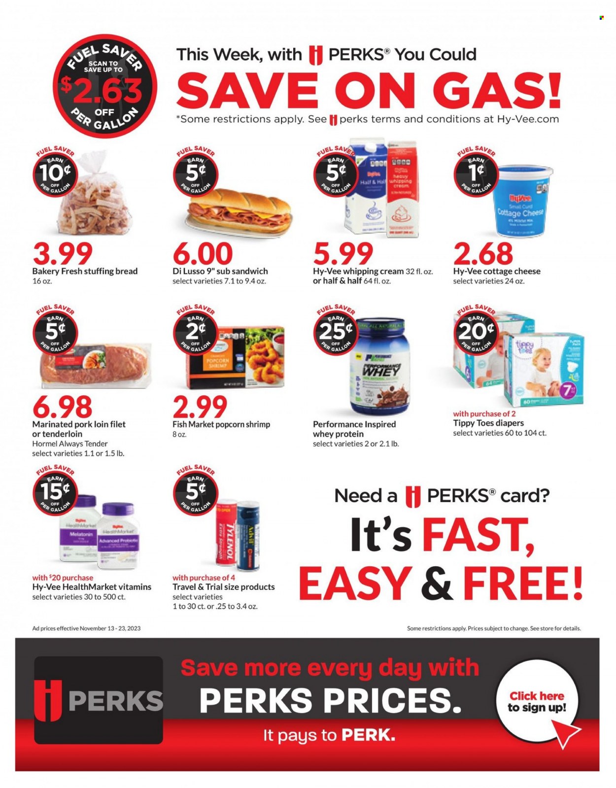 Hy-Vee ad - 11/13/2023 - 11/23/2023. Page 12
