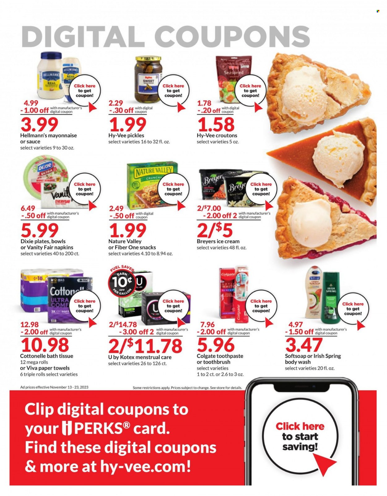 Hy-Vee ad - 11/13/2023 - 11/23/2023. Page 13
