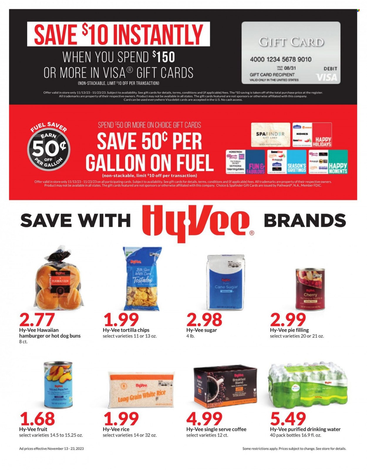 Hy-Vee ad - 11/13/2023 - 11/23/2023. Page 14