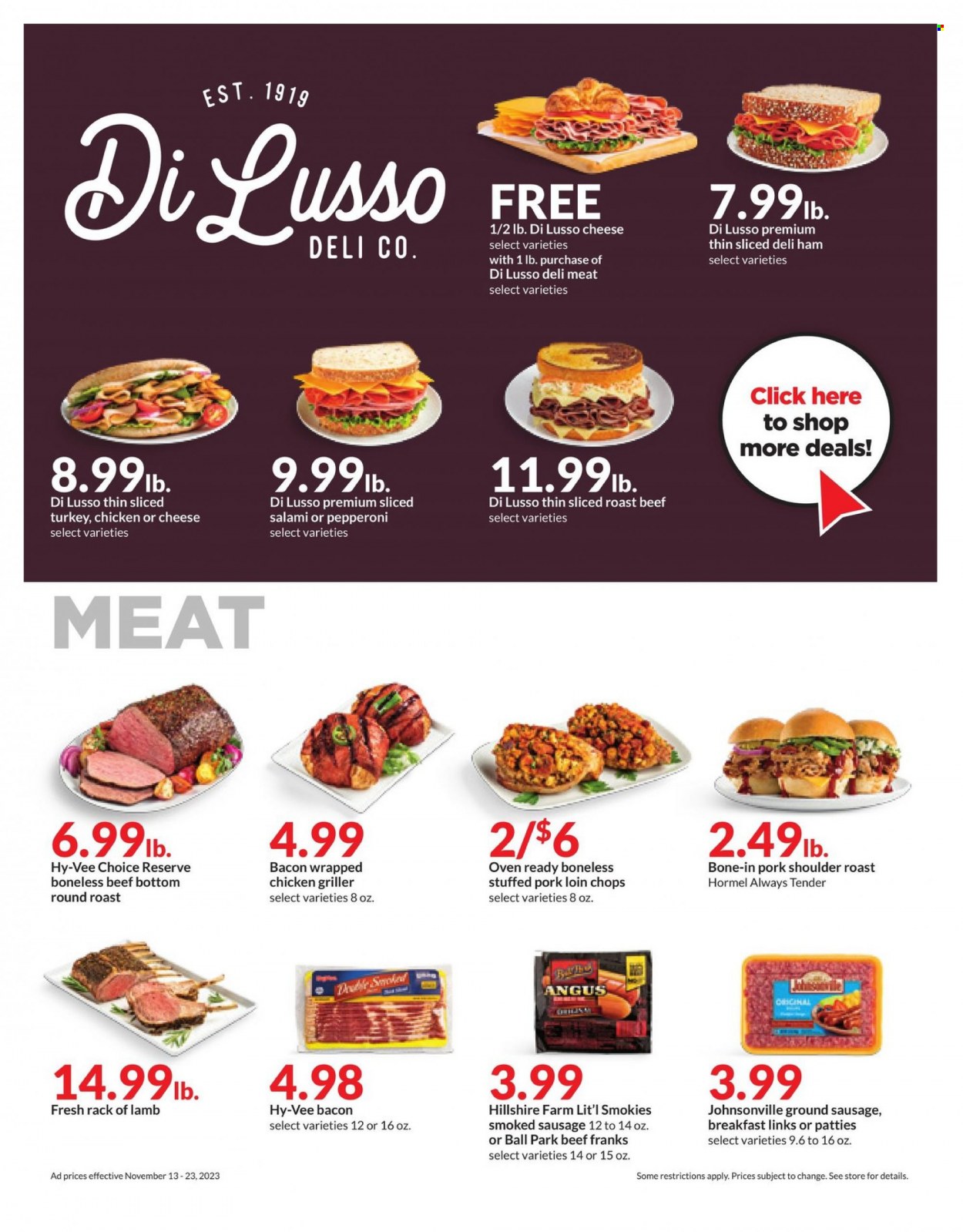 Hy-Vee ad - 11/13/2023 - 11/23/2023. Page 16
