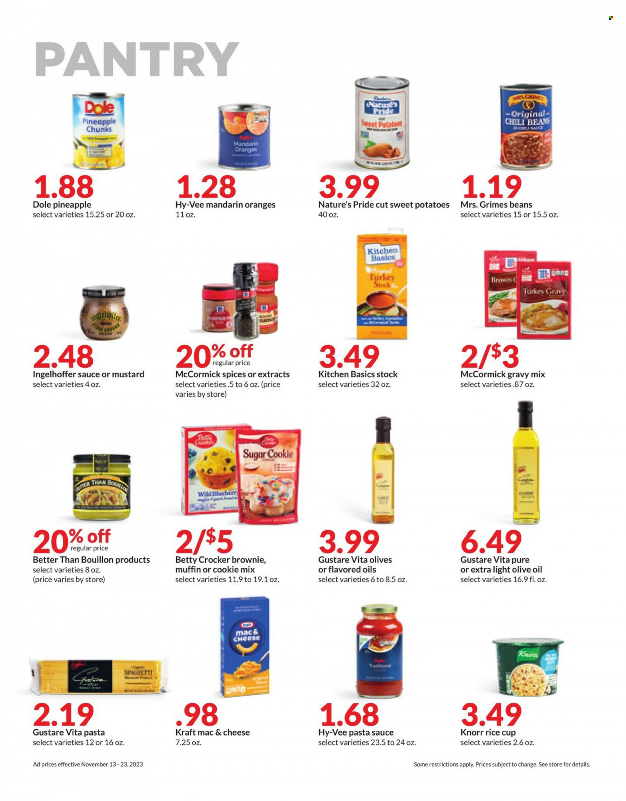 Hy-Vee ad - 11/13/2023 - 11/23/2023. Page 18