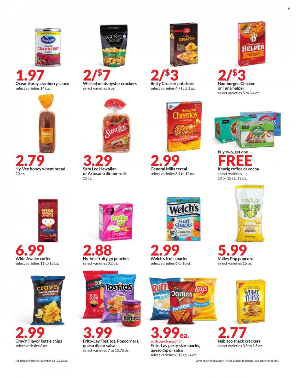 Hy-Vee ad - 11/13/2023 - 11/23/2023. Page 19
