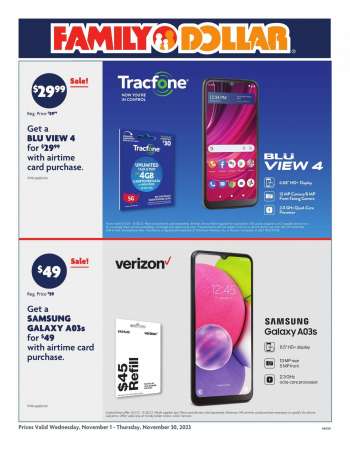 Family Dollar Flyer - 11/01/2023 - 11/30/2023.