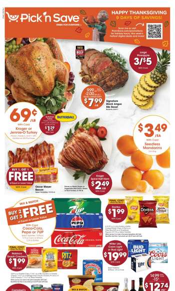Pick ‘n Save Flyer - 11/15/2023 - 11/23/2023.