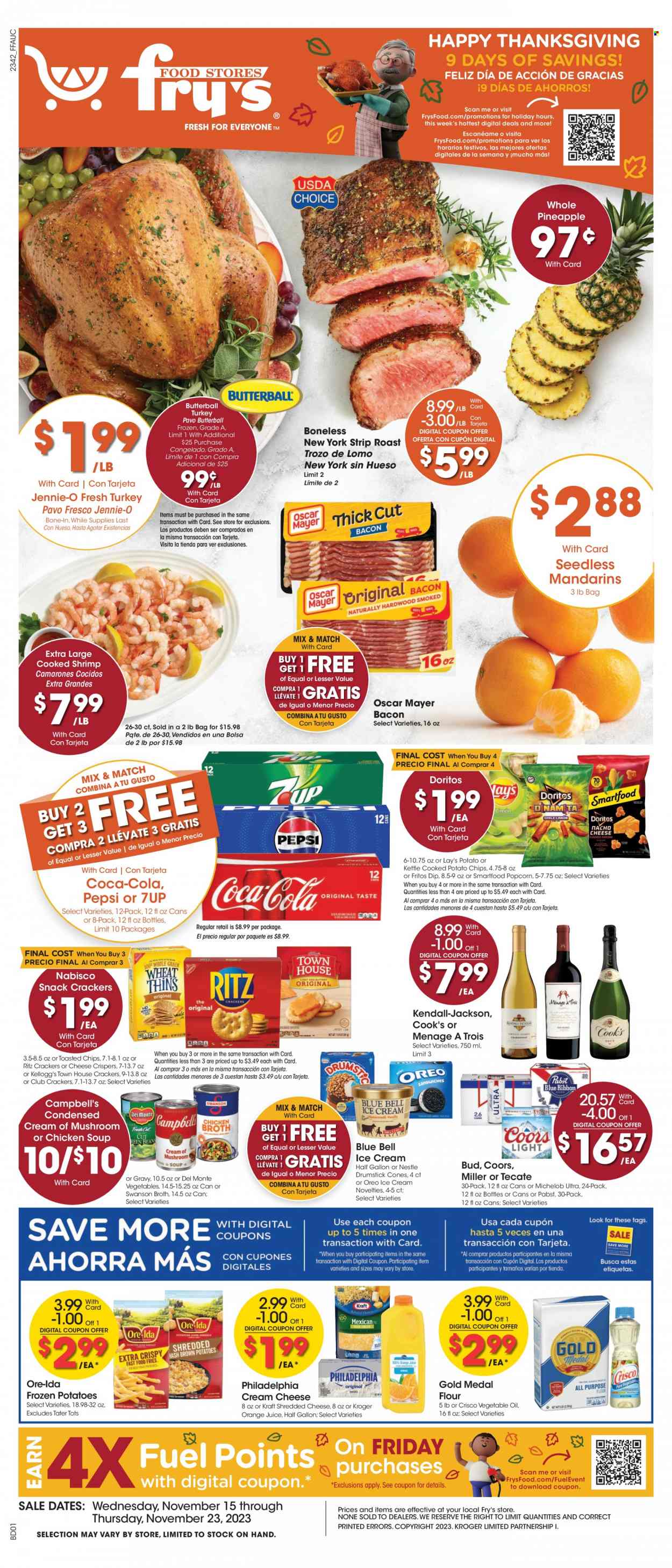 Fry’s ad - 11/15/2023 - 11/23/2023. Page 1