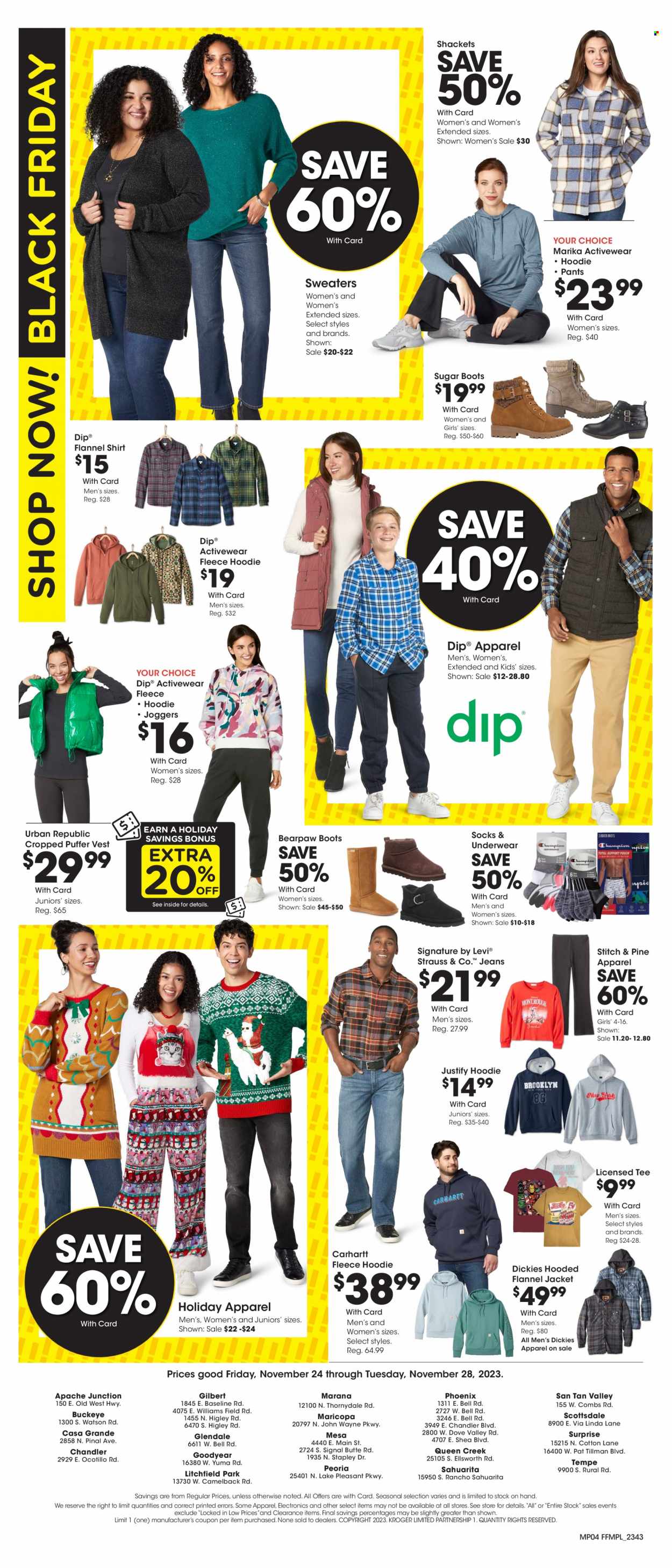 Fry’s ad - 11/24/2023 - 11/28/2023. Page 4