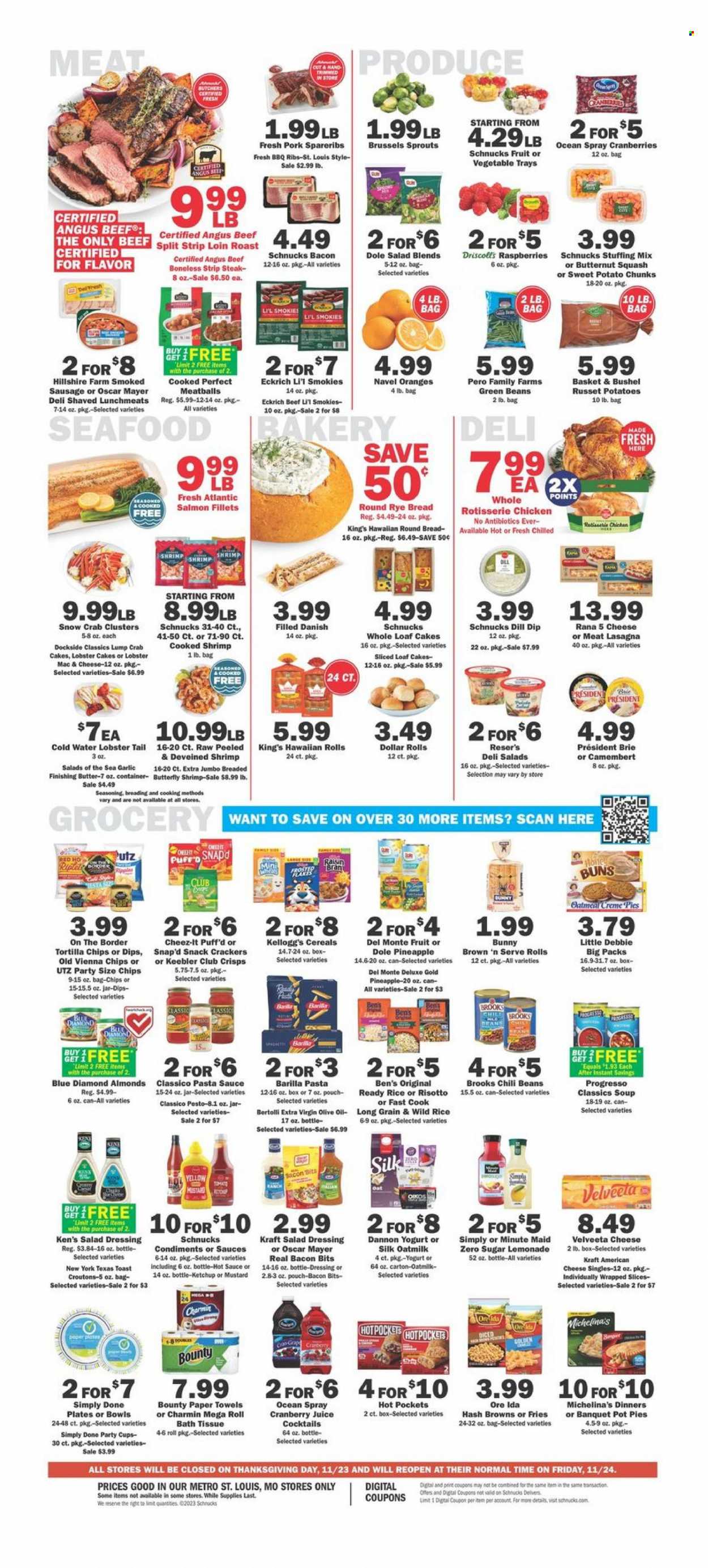 Schnucks ad - 11/15/2023 - 11/22/2023. Page 4