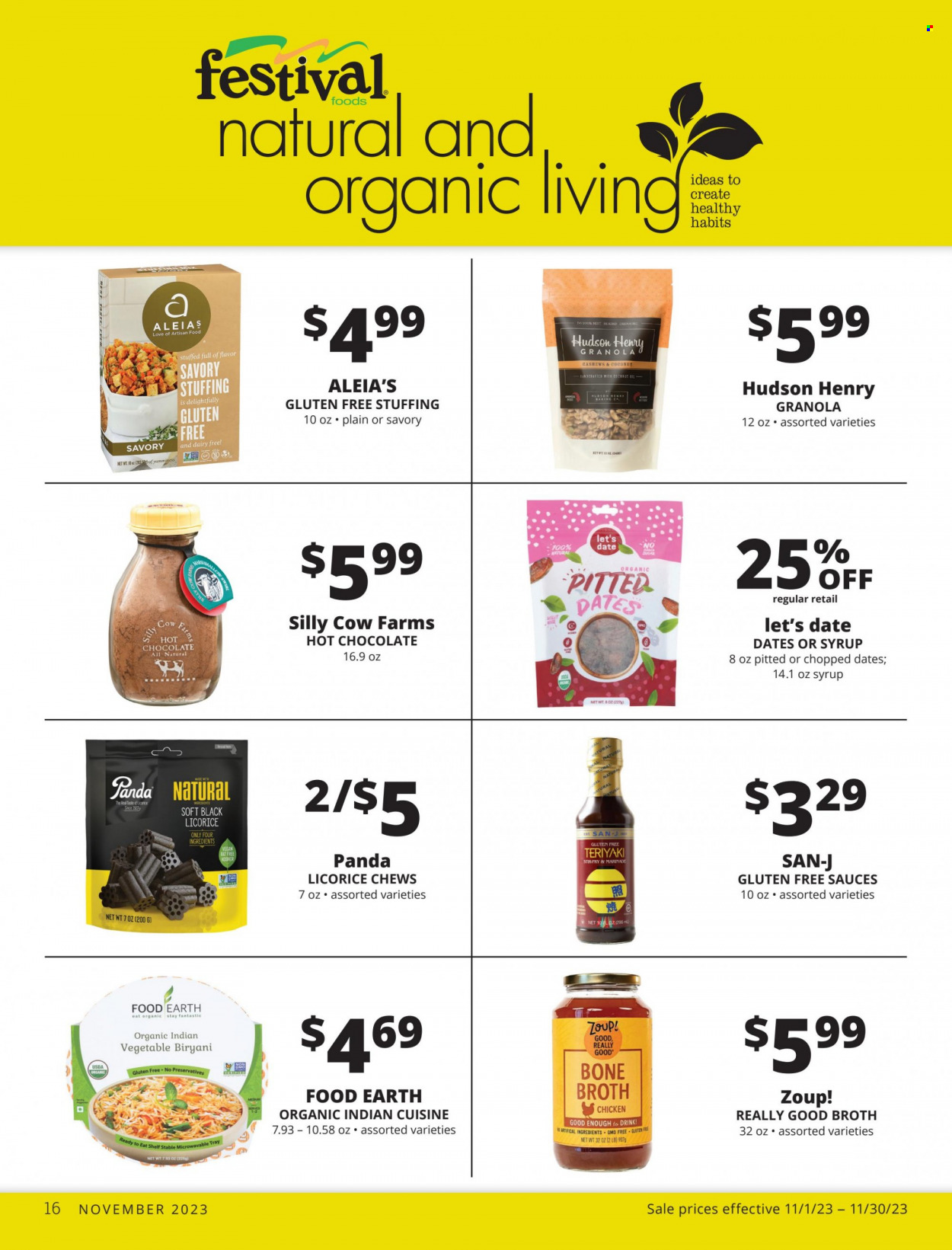 Festival Foods ad. Page 16