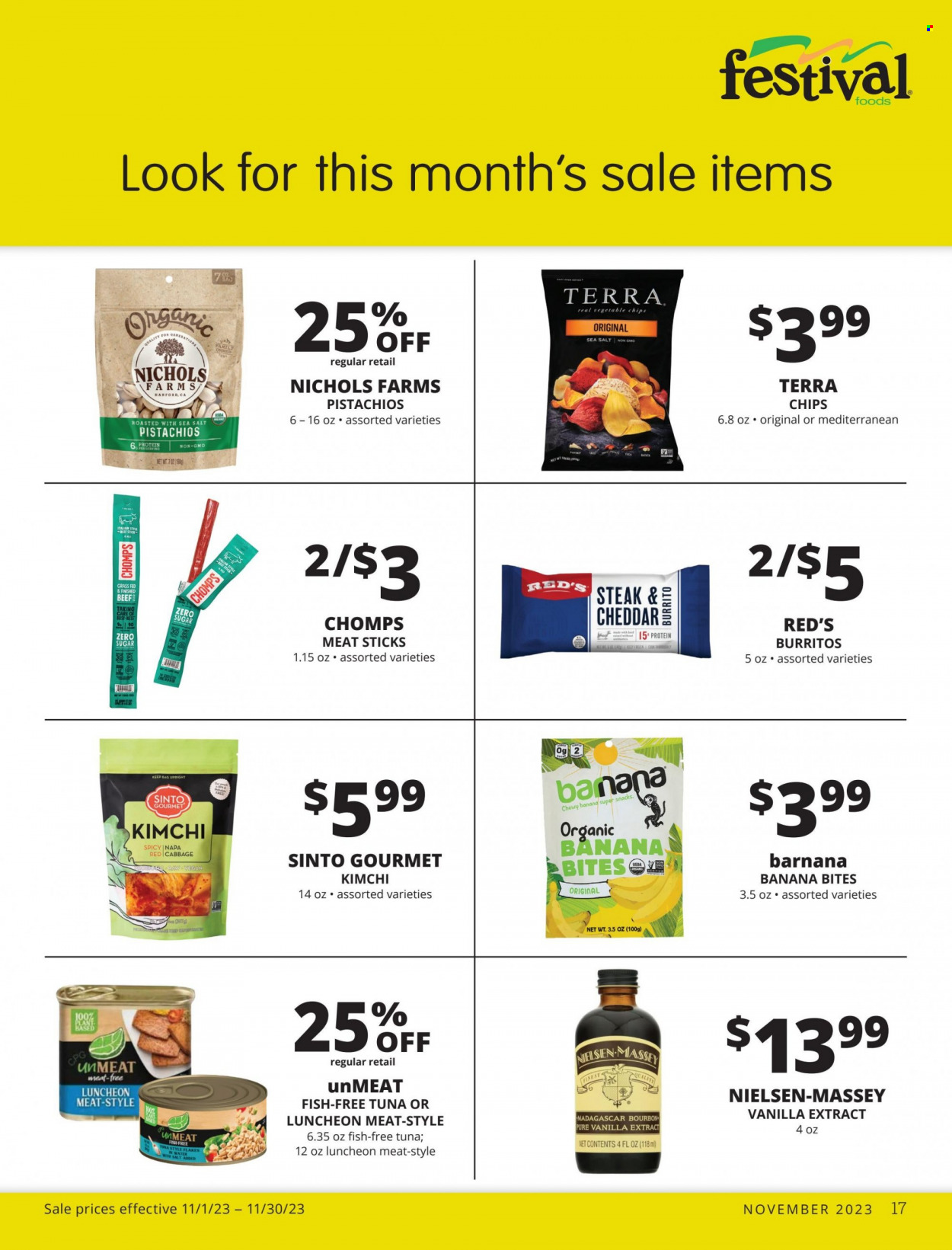 Festival Foods ad. Page 17