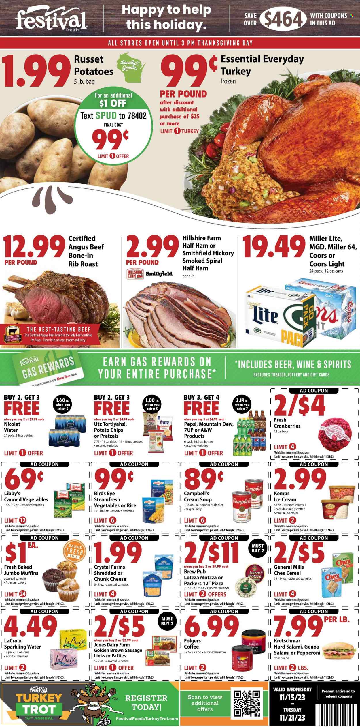 Festival Foods ad - 11/15/2023 - 11/21/2023. Page 1