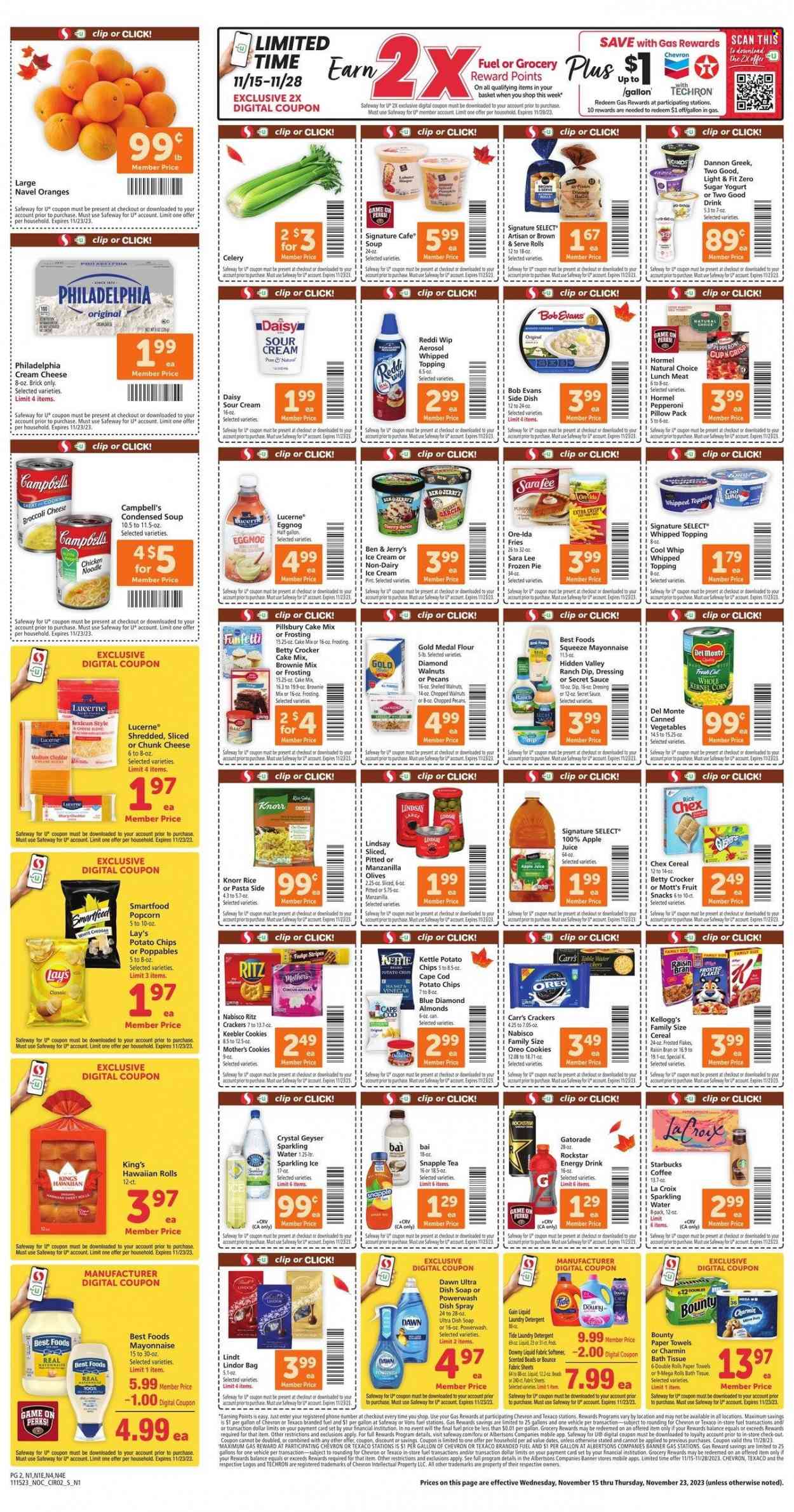 Safeway ad - 11/15/2023 - 11/23/2023. Page 2