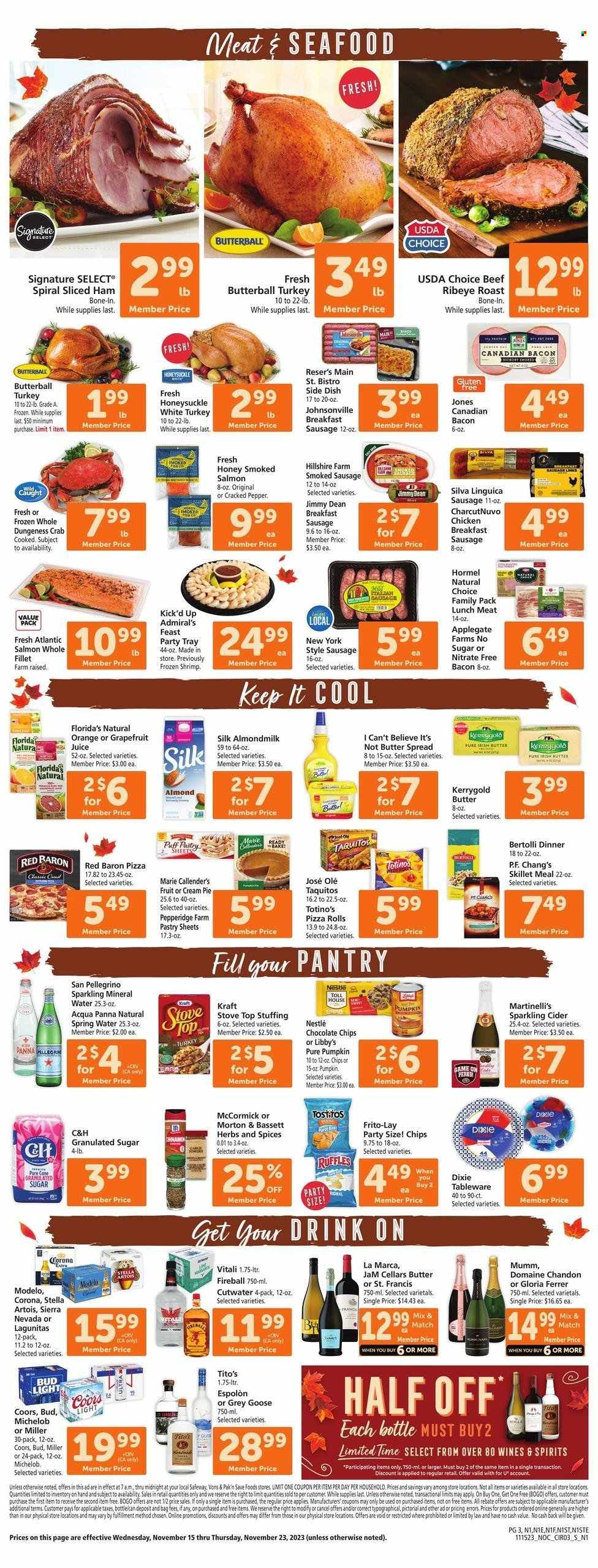 Safeway ad - 11/15/2023 - 11/23/2023. Page 3