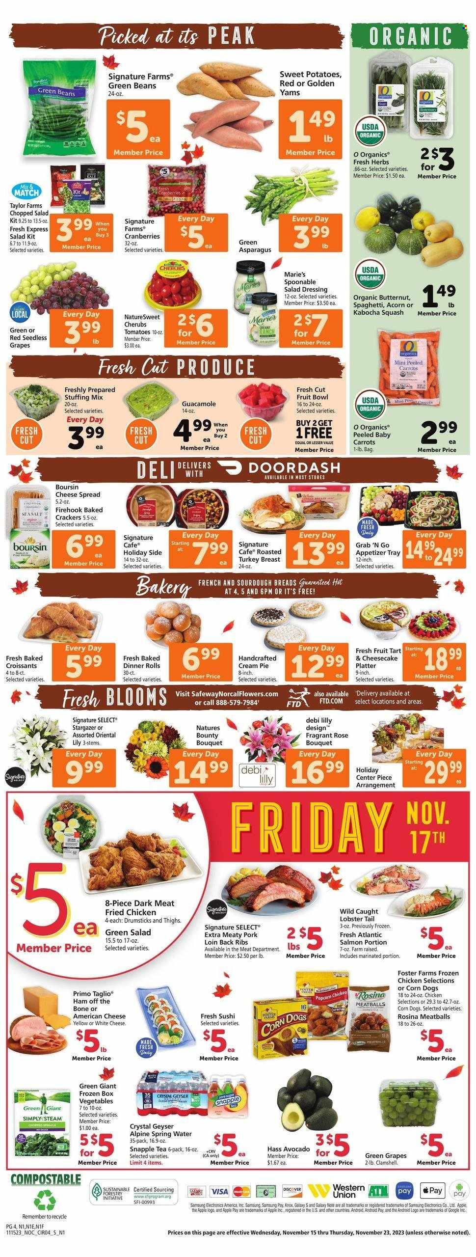 Safeway ad - 11/15/2023 - 11/23/2023. Page 4