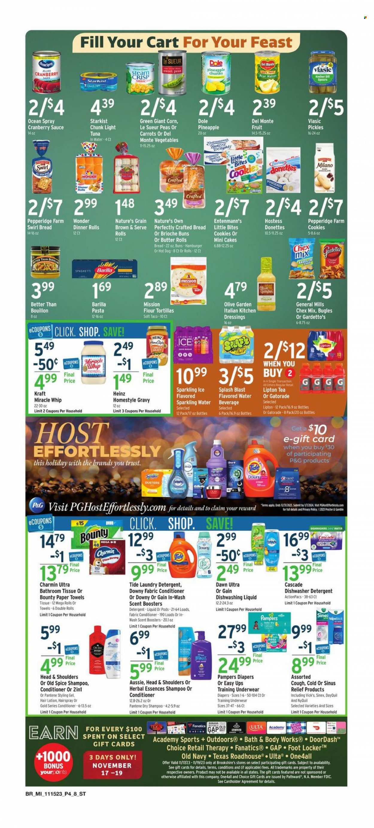 Brookshires ad - 11/15/2023 - 11/23/2023. Page 4