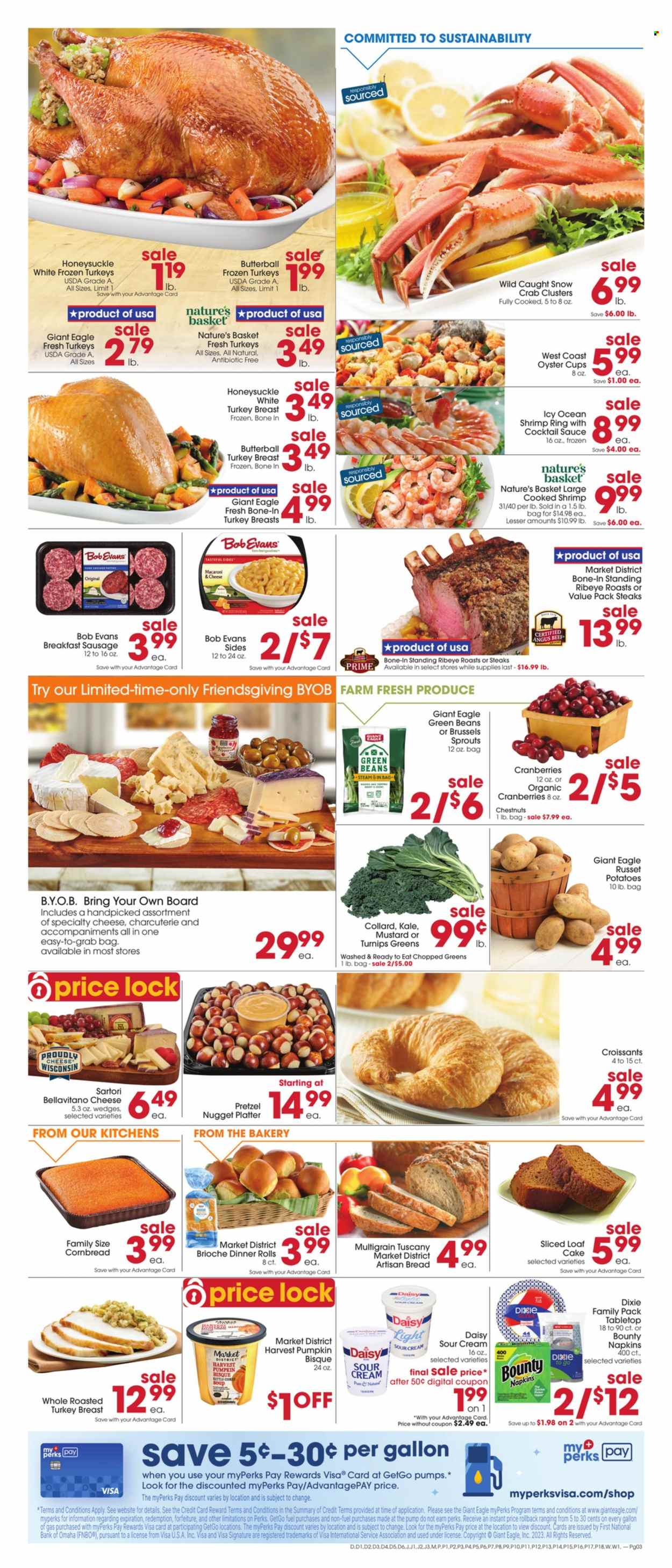 Giant Eagle ad - 11/16/2023 - 11/23/2023. Page 3